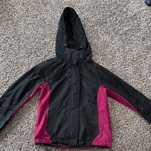 Black and Pink Fall Jacket